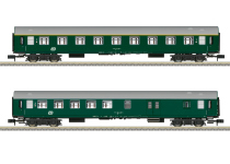 Trix 18251 - N - 2-tlg. Set Personenwagen Y/B, CD, Ep. V